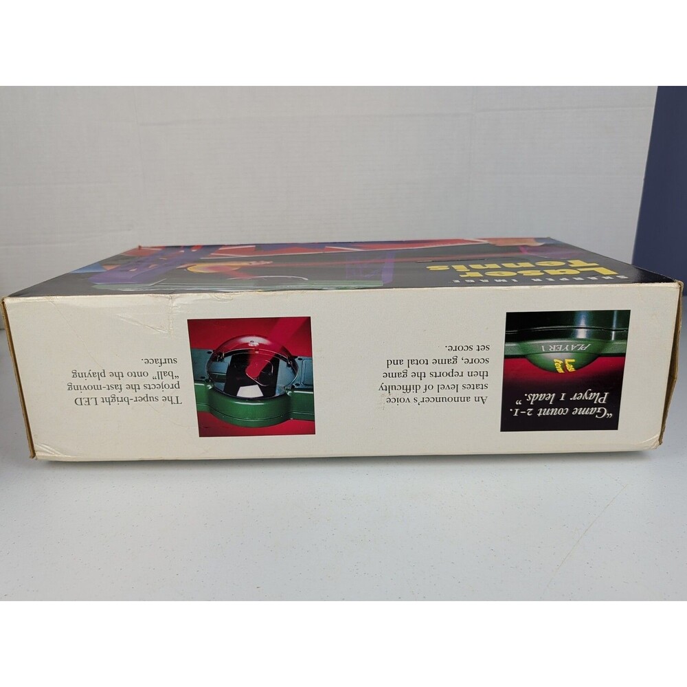 VTG 2000 TIGER Electronics LASER TENNIS Electronic Board Game RARE NIB Table Top - Picture 4 of 8